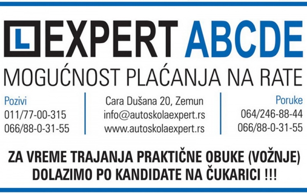 Auto &scaron;kola EXPERT